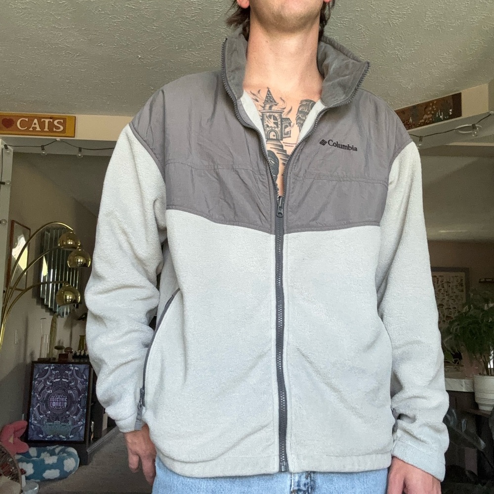 Columbia Men's Two-Tone Gray Performance Jacket